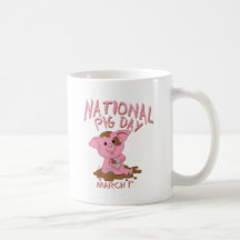 Jour national de porc mug
