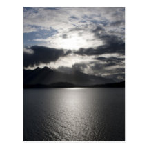 Jour nuageux en mer cartes postales