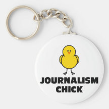 Journalism Chick Keychains