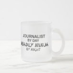 Journalist Deadly Ninja by Night Coffee Mugs