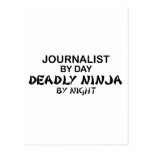 Journalist Deadly Ninja by Night Postcards