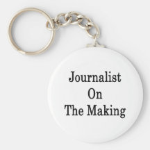 Journalist On The Making Key Chain