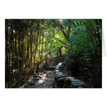 Journey of a Thousand Miles Greeting Card