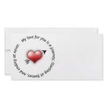 Journey Of Love - Valentines Day Photo Card