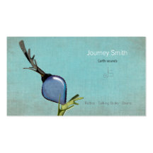 Journey Smith Pale Blue Earth Business Card