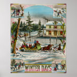 Jours d'hiver affiche