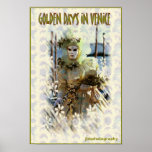 jours d'or à Venise Affiche