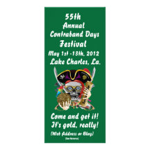 Jours Louisiane de contrebande de pirate 30 couleu Carte Double