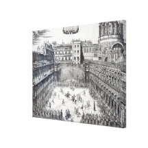 Jousting, 1565 canvas prints