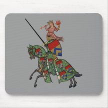 Jousting Knight Mouse Pads