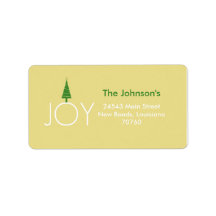 Joy Custom Address Label