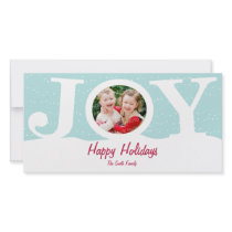 Joy Holiday Photo Card