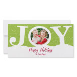 Joy Holiday Photo Card