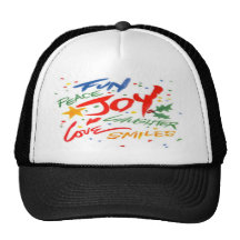 Joy, Laughter, and Smile Trucker Hats