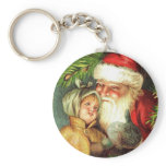 Joy of Christmas with Santa Keychain