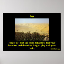 Joy of Earth Poster