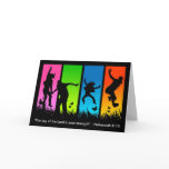 Joy of the Lord Christian Card Nehemiah 8:10