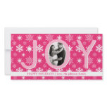 Joy Personalized Photo Card