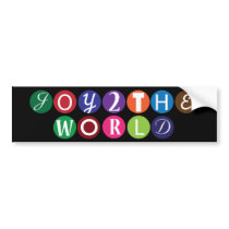 Joy To The World bumper stickers