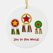 Joy to the World! Christmas Ornaments
