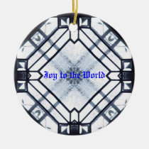 Joy to the World Glass ornament ornaments