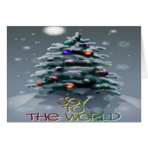 Joy To The World Greeting Cards