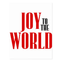 Joy to the World! Post Card