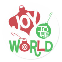 Joy to the World Sticker
