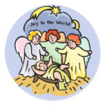 Joy to the World stickers