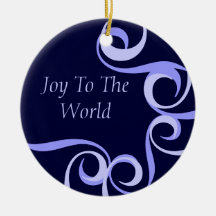 "Joy to World" Christmas Ornament