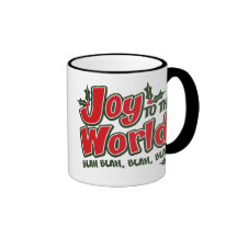 Joy World Blah Blah Ringer Mug