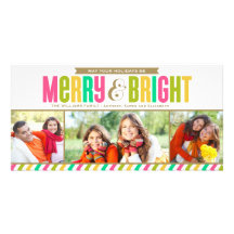 Joyeuses et lumineuses couleurs audacieuses du car photocartes