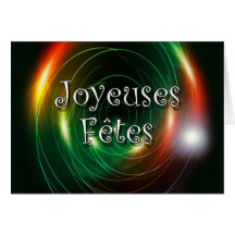 Joyeuses Fêtes Greeting Card