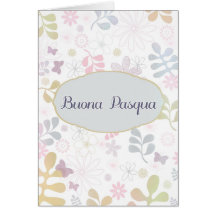 Joyeuses Pâques en italien, Buona Pasqua Carte De Vœux
