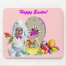 Joyeuses Pâques Mousepad Tapis De Souris