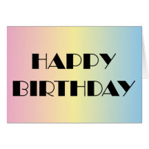 Joyeux anniversaire cartes de vœux