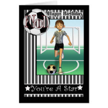 Joyeux anniversaire, NO1 le football, le football Carte