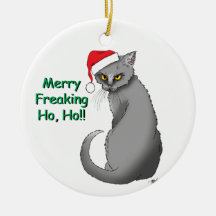 Joyeux Freaking Ho Ho Ornements De Noël