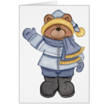 Joyeux No�l de nounours - Cartes De Vœux