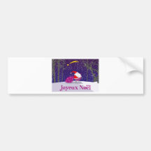 Joyeux Noël Auto Aufkleber