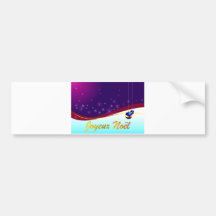 Joyeux Noël Auto Sticker