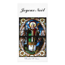 Joyeux Noël carte de photo Photocarte