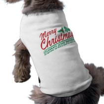 Joyeux Noël - célébrez l'anniversaire de Jésus vêtements pour animaux domestiques