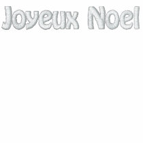 Joyeux Noel Embroidered Shirt
