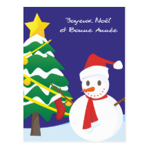 Joyeux Noël et Bonne Année Postkarten