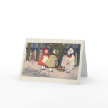 "Joyeux Noel" French Vintage Christmas Card