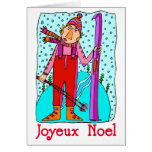 Joyeux Noel Greeting Cards