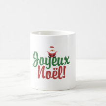 Joyeux Noel Happy Christmas Mug