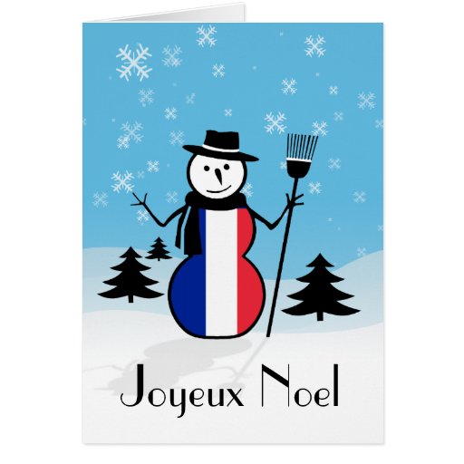 joyeux-noel-merry-christmas-french-snowman-france-zazzle