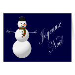 Joyeux Noel - Snowman Cards